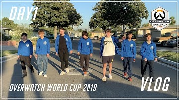 [VLOG] オーバーウォッチ ワールドカップ  2019 日本代表 Day1